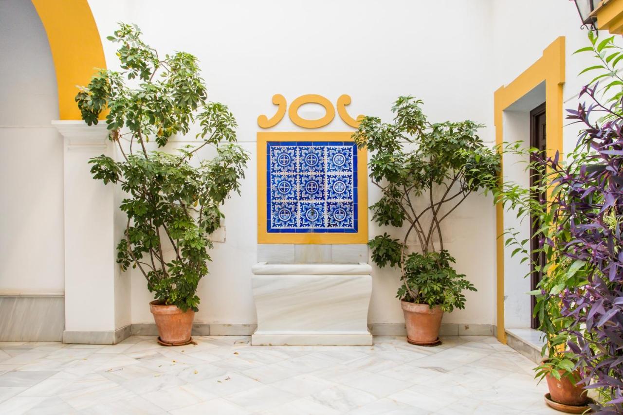 Mágico apartamento en casa palacio del siglo XVII Sevilha Exterior foto