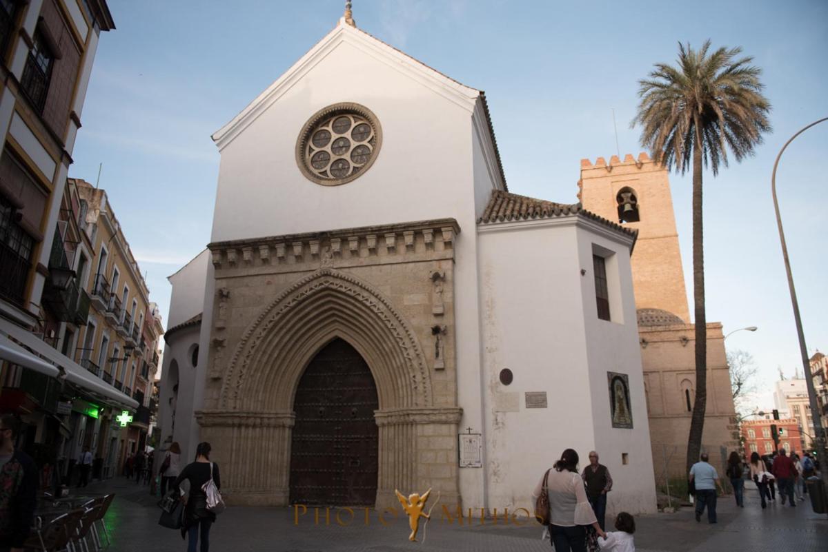 Mágico apartamento en casa palacio del siglo XVII Sevilha Exterior foto